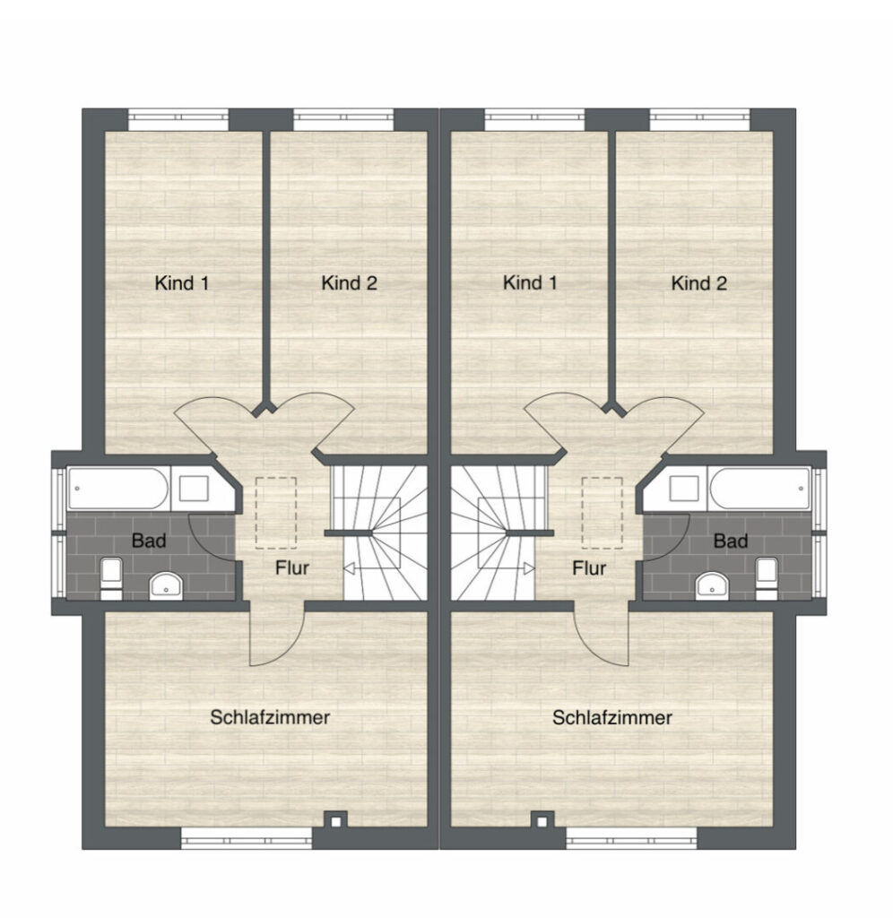 Grundriss Obergeschoss
