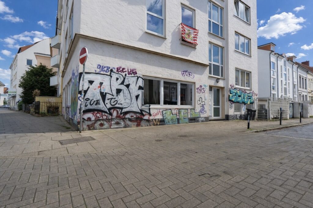 Außenansicht vor Anstrich