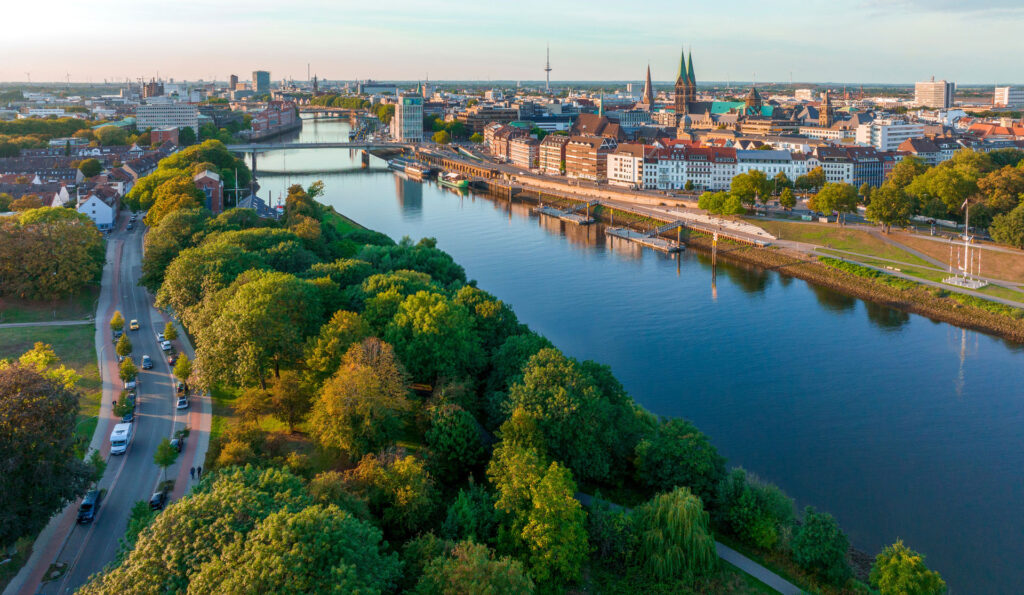 Bremen von oben