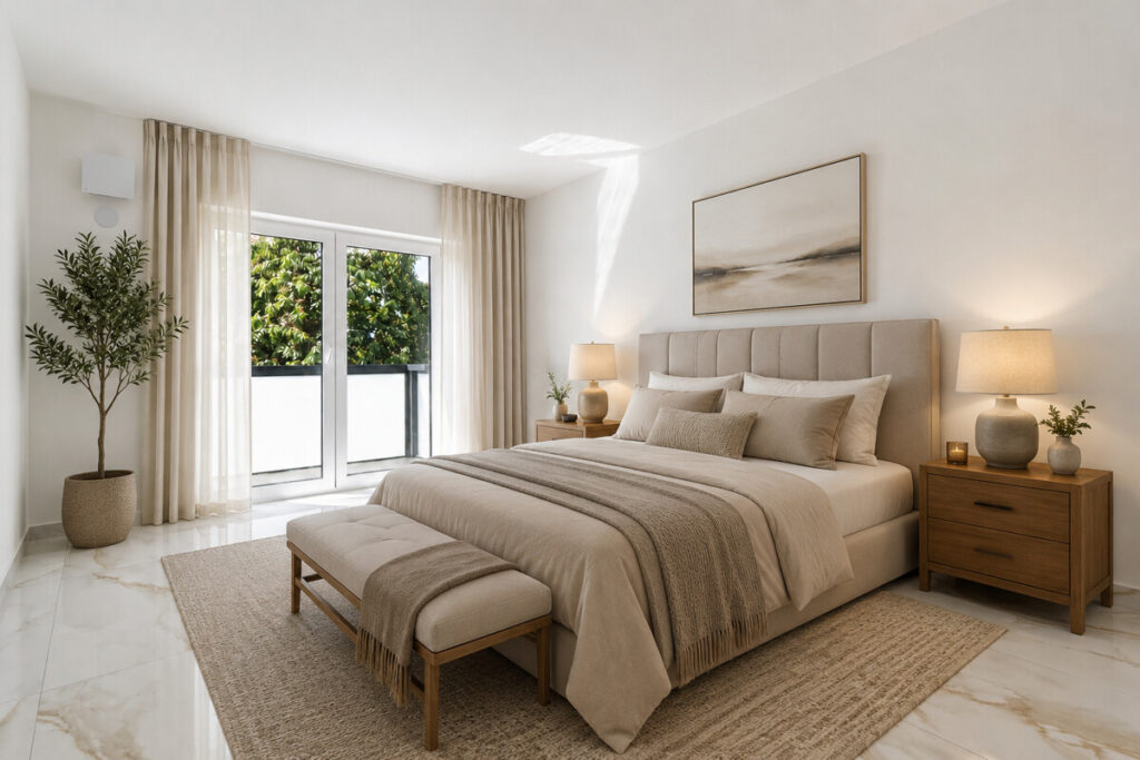 Schlafzimmer (Einrichtungsbeispiel)