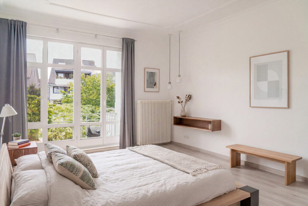 Wohnung 3 - virtuell gestaged