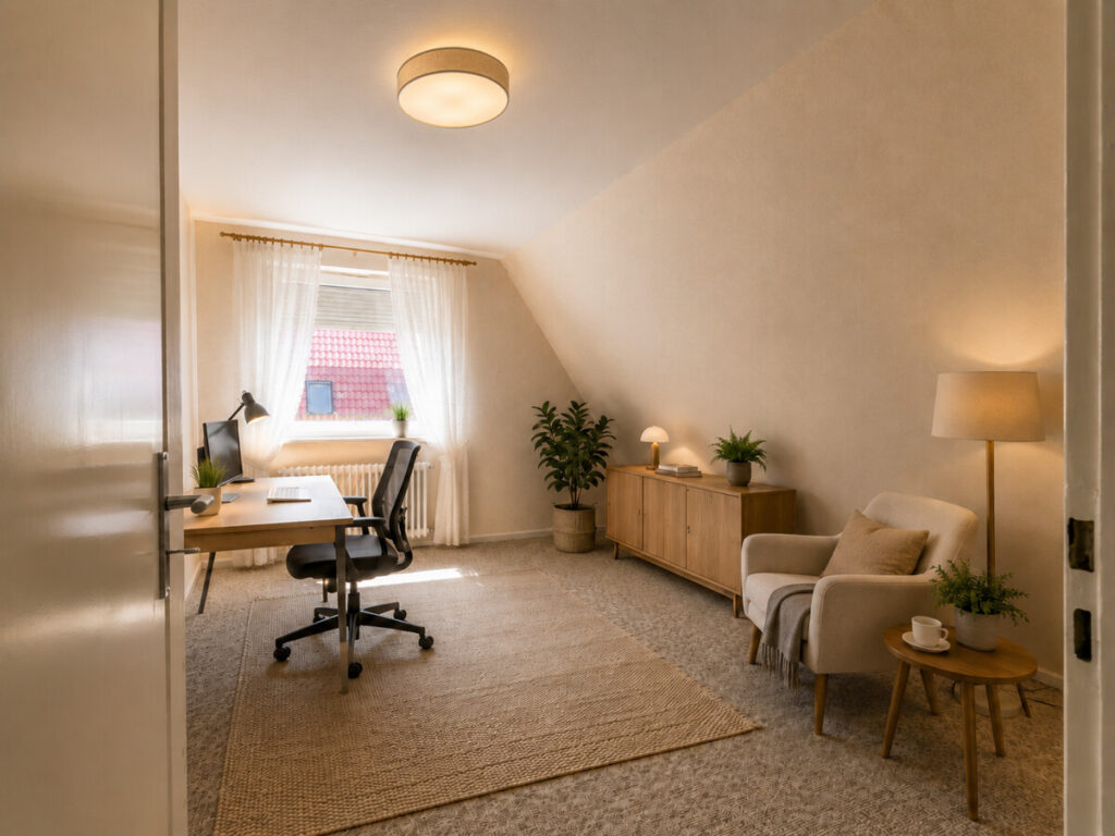 Schlafzimmer OG Visualisierung