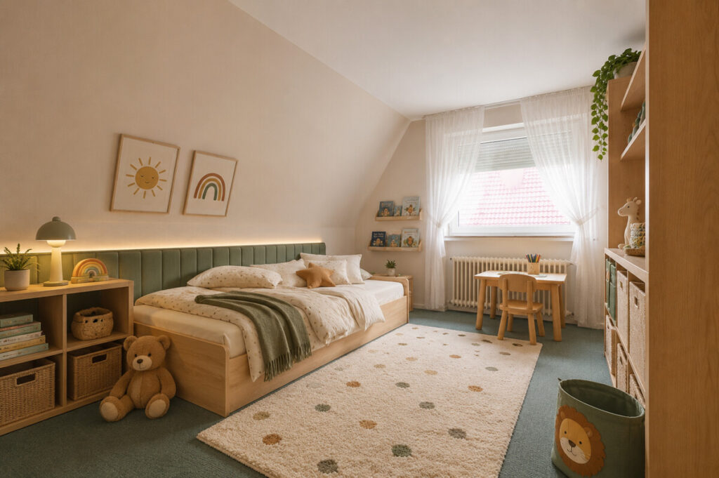 Schlafzimmer OG Visualisierung