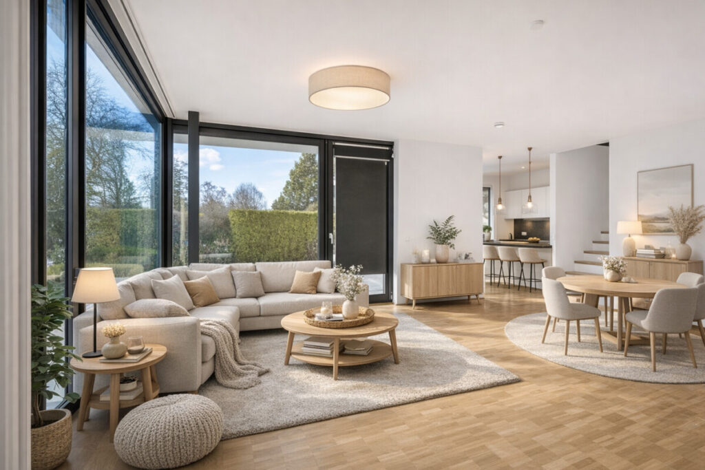Wohnzimmer (Einrichtungsbeispiel)